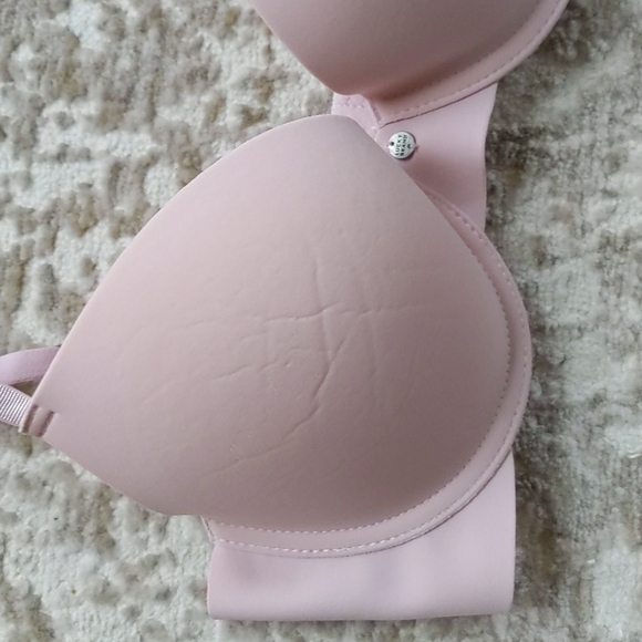 NWOT Lucky Brand Demi Style Underwire Padded Bra 36C Mauve Pink - Picture 11 of 14